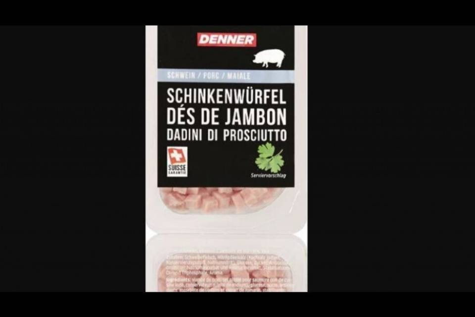 Listeria, Denner richiama i dadini di prosciutto cotto