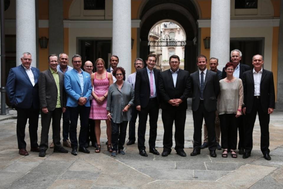 Ricevuto a Palazzo Civico il Municipio di Montreux