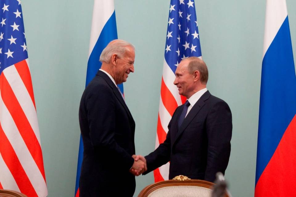 Biden e Putin nel 2011