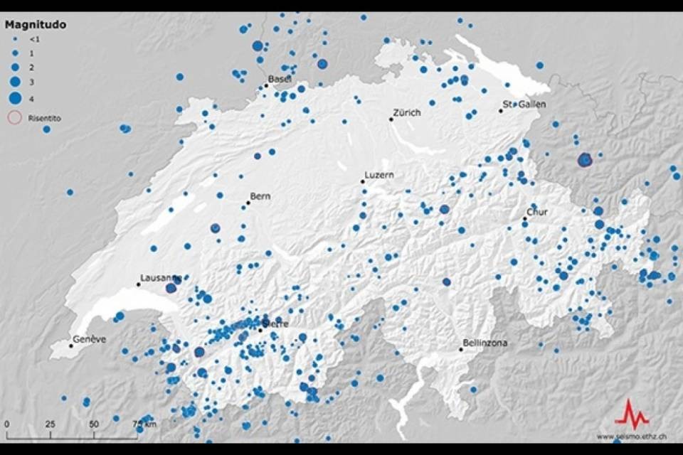 Registrati oltre 900 terremoti nel 2018