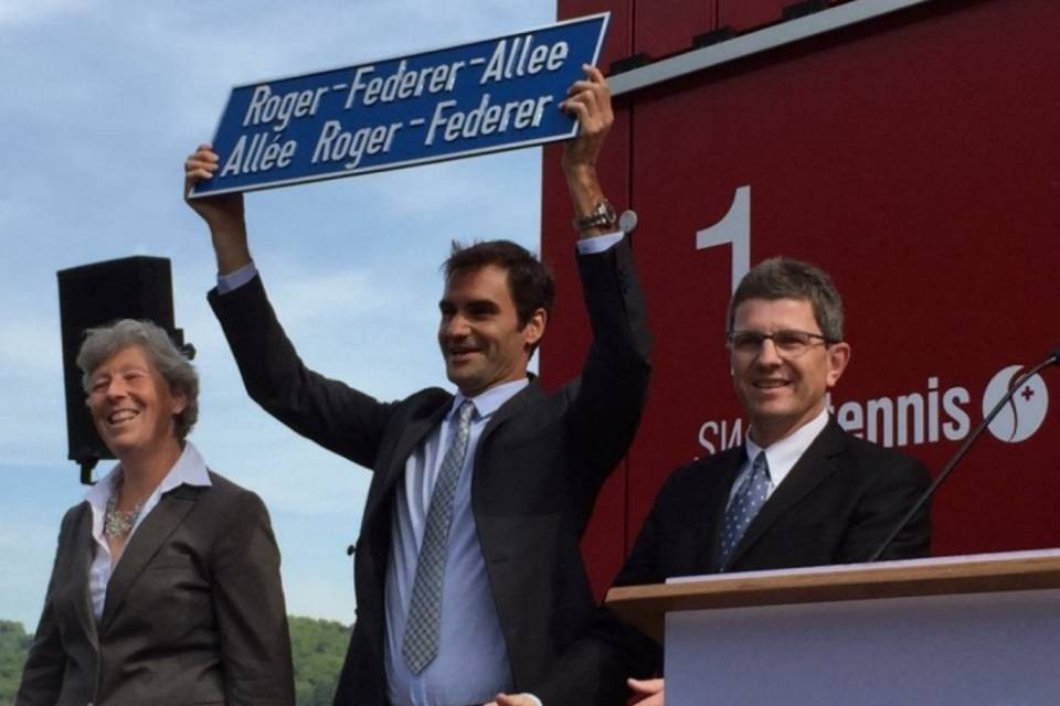 Inaugurata la via di Roger