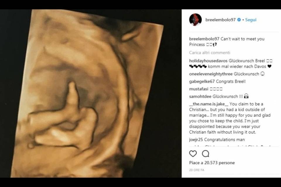 "Non possiamo più attendere di conoscerti Principessa"