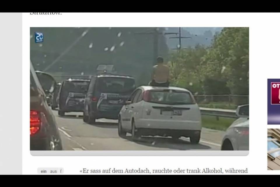 Coda pericolosa prima del San Gottardo