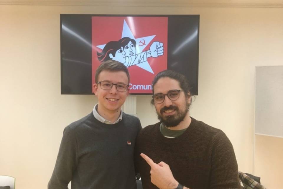 Luca Frei è il nuovo coordinatore della Gioventù Comunista