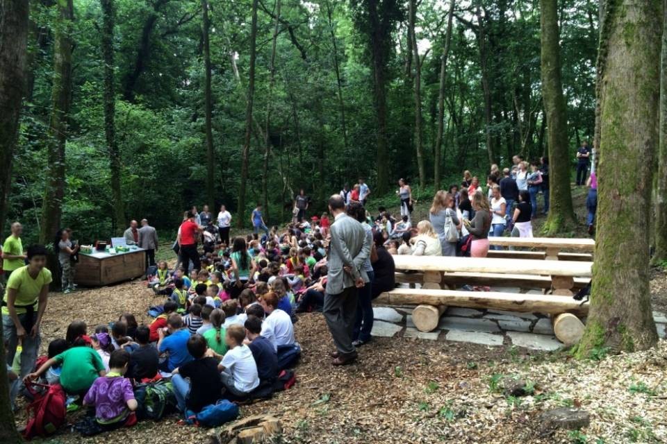 Un pomeriggio di sensibilizzazione per "vivere il bosco"