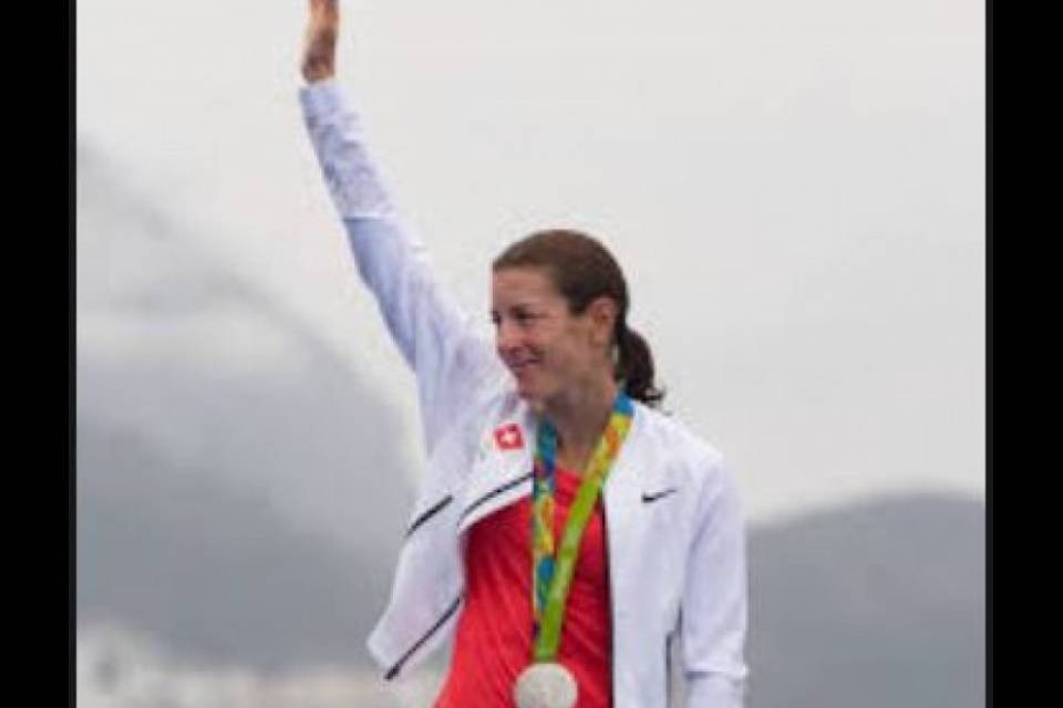 La staffetta di triathlon è d'argento!