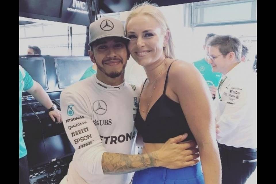 Esulta anche Lindsey Vonn