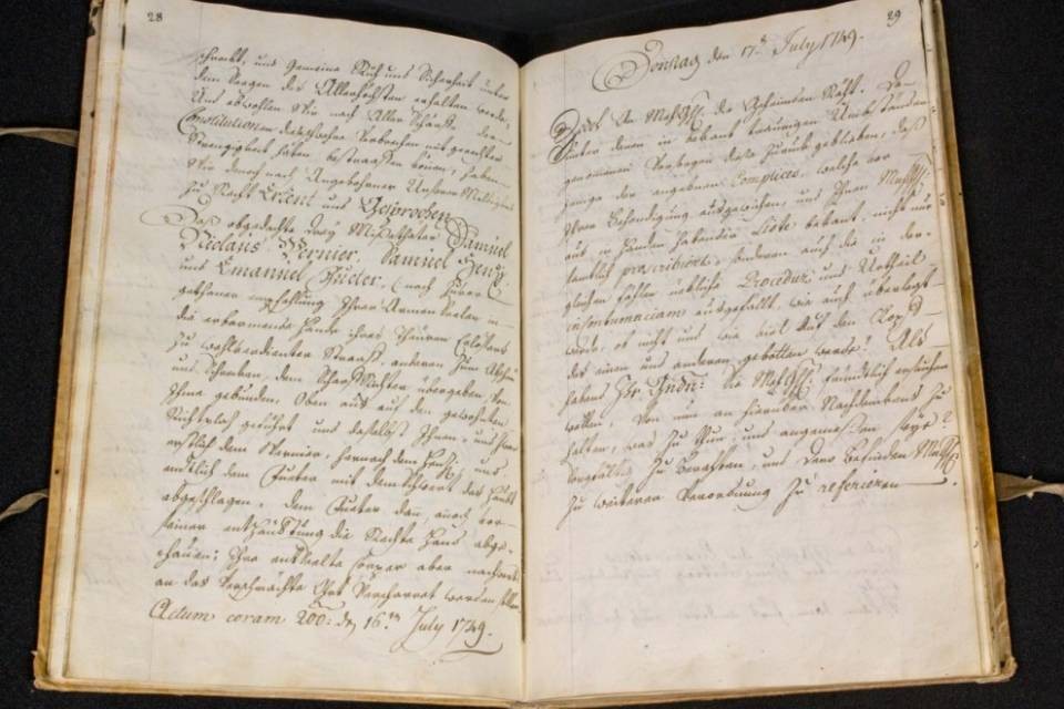 Il Canton Berna ritrova un documento storico
