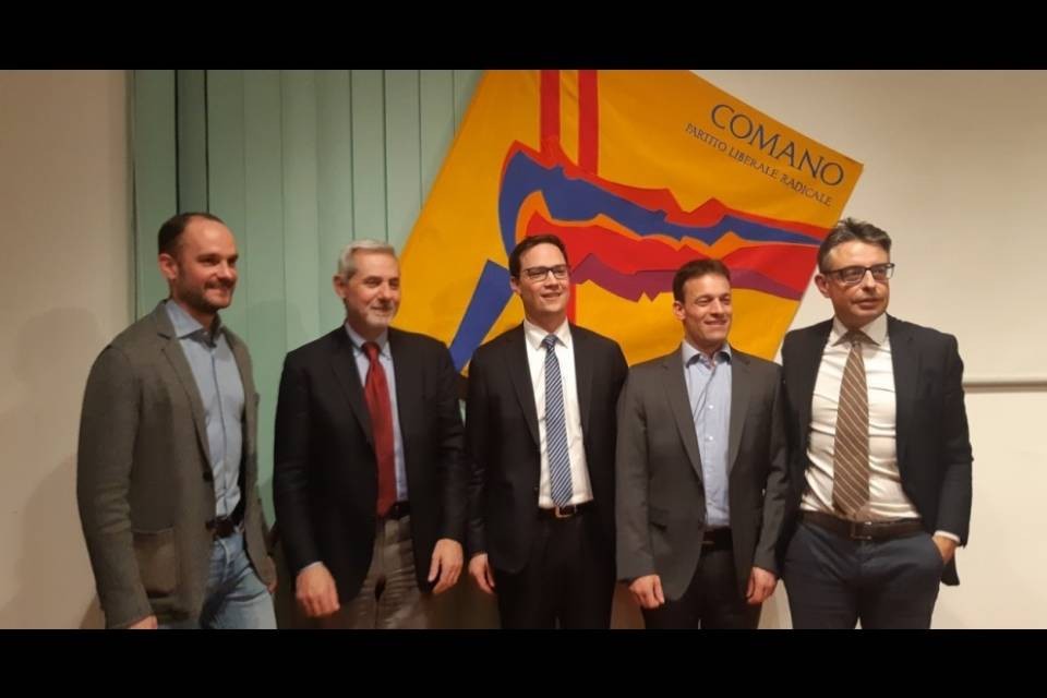 I candidati PLR per le municipali di Comano