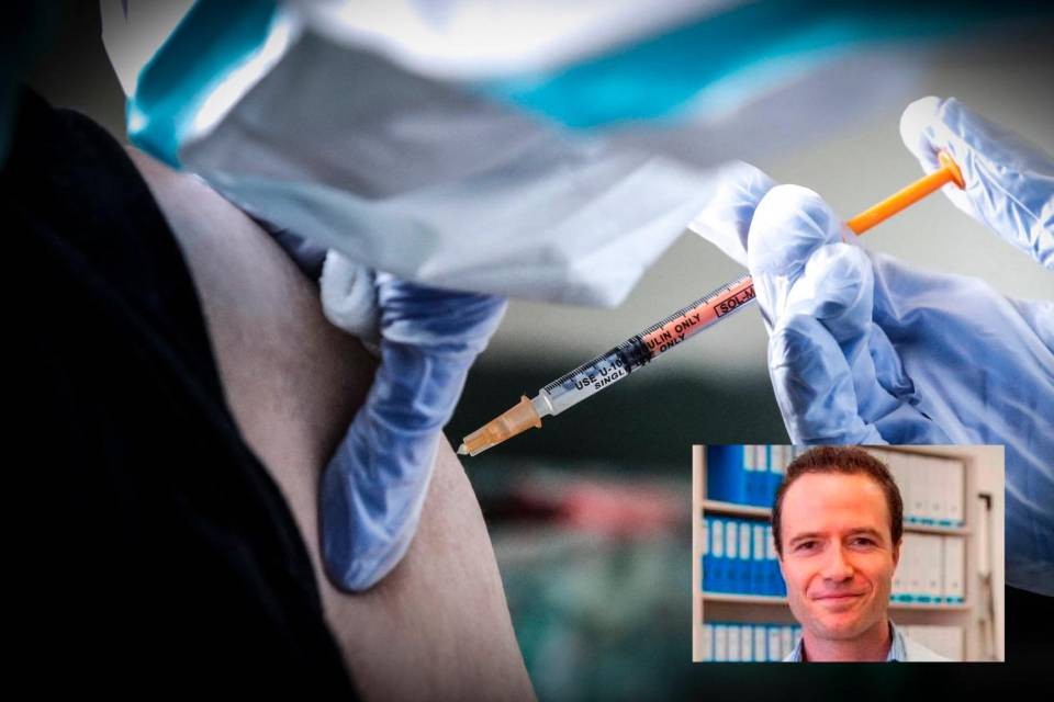 La campagna vaccinale in Ticino è cominciata il 4 gennaio. © EPA/Giuseppe Lami e EOC