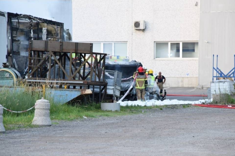 Colpo di calore, pompiere all'ospedale