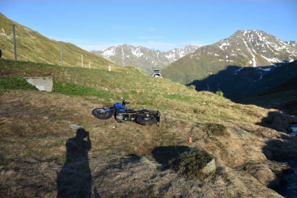 Centauro muore sull'Oberalp