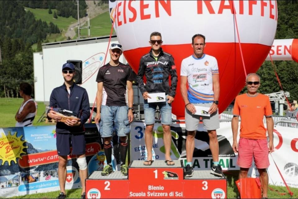 Dominio Delorenzi alla seconda edizione del Greina Trail