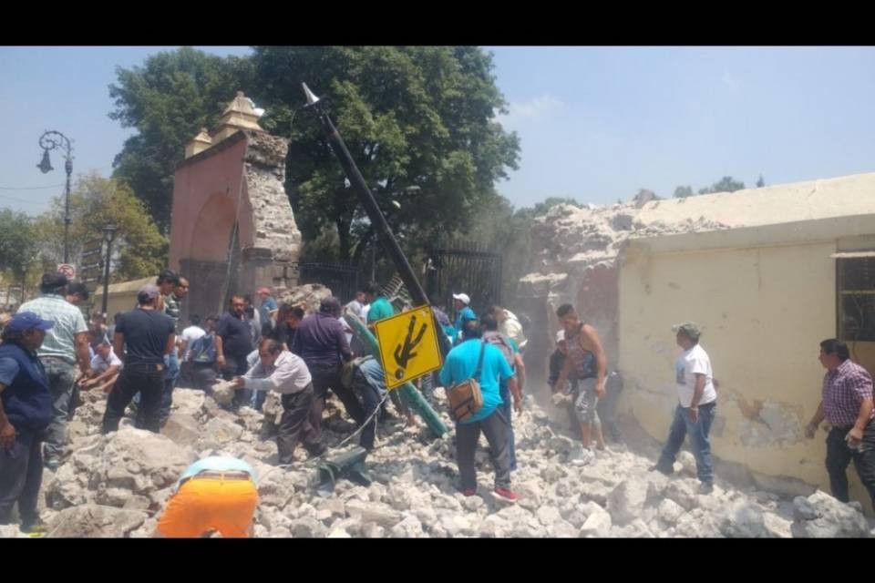 Forte terremoto in Messico