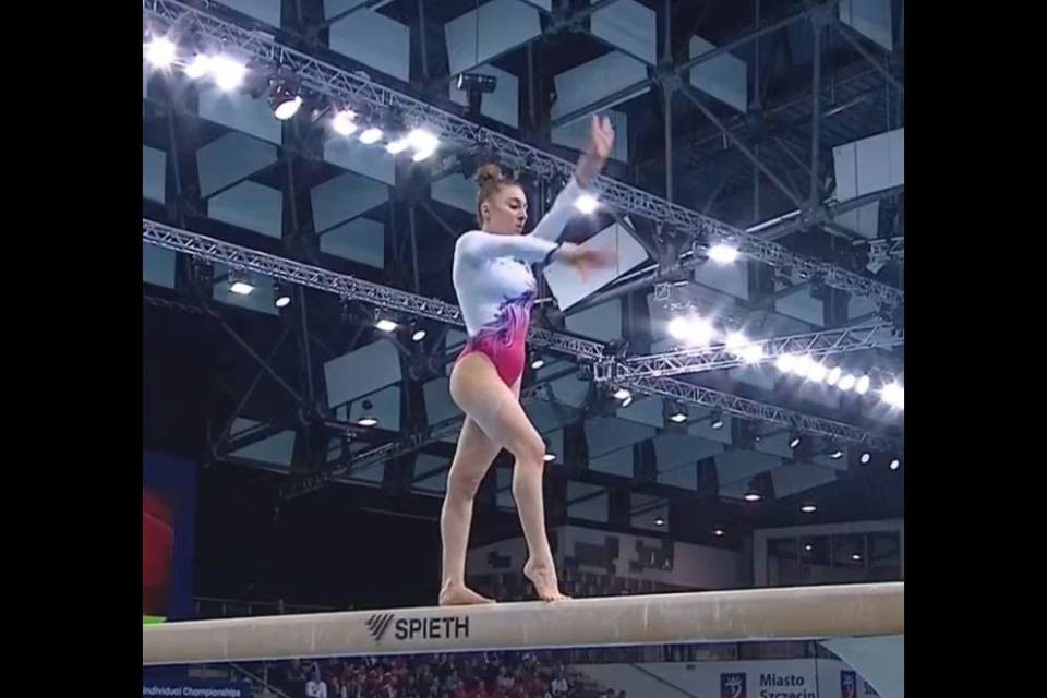 Europei di ginnastica artistica: podio sfiorato dalla Kaeslin
