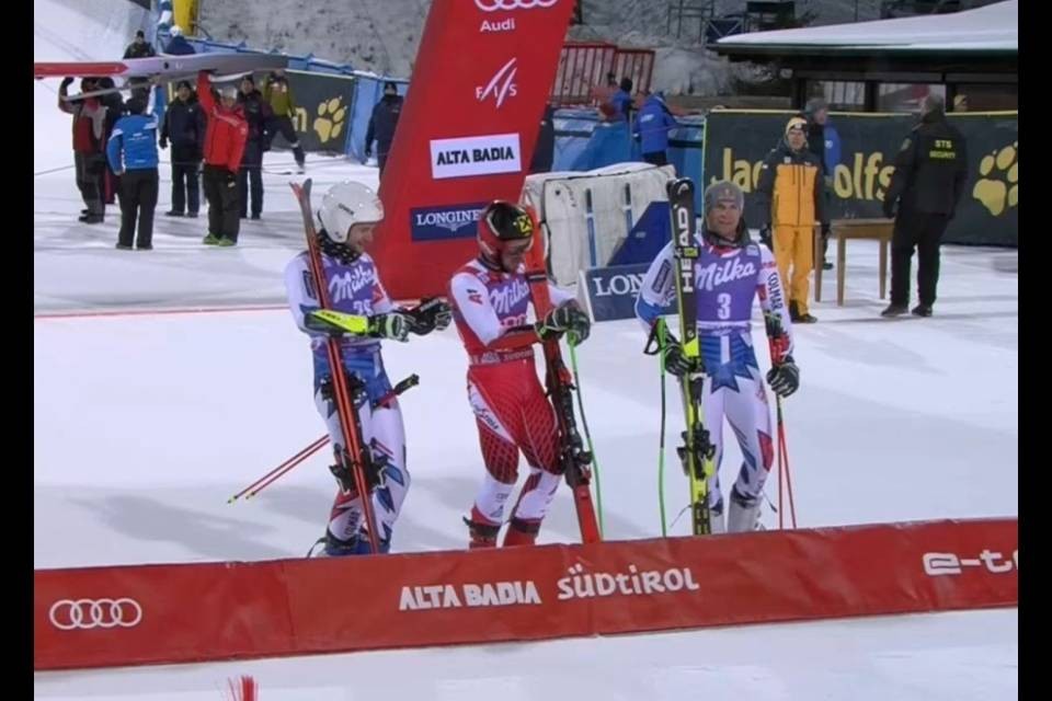Marcel Hirscher domina anche il parallelo in Alta Badia