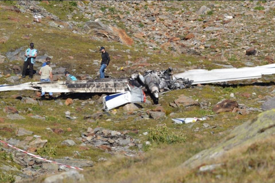 Schianto sulla Novena, l'aliante era decollato da Ambrì