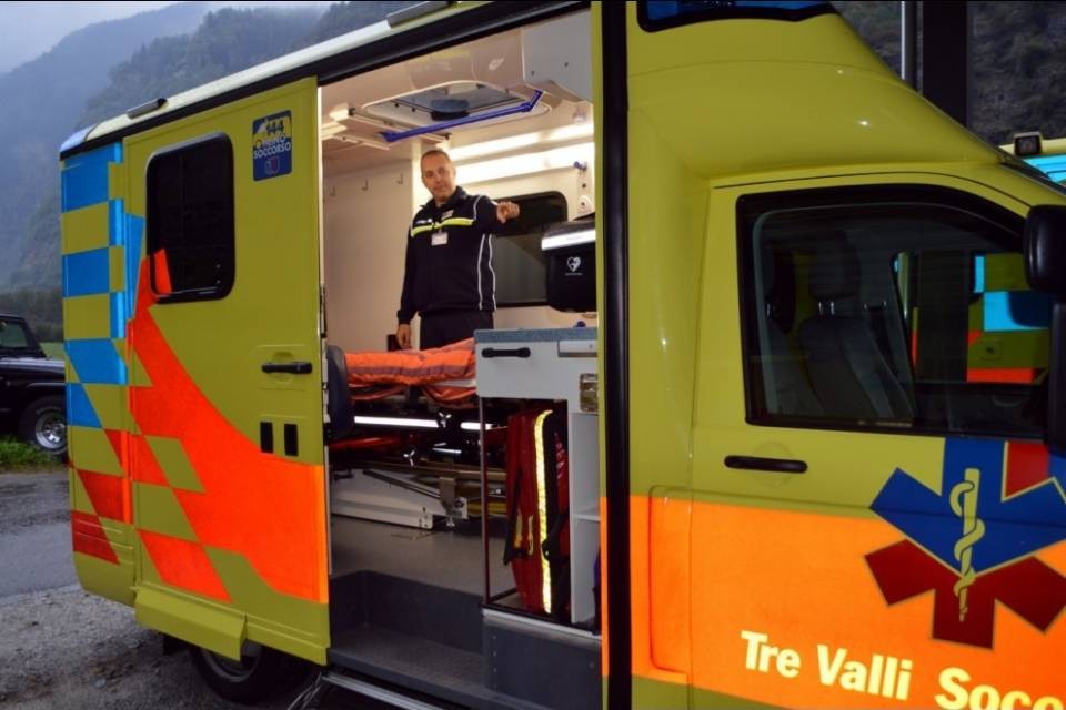 Anziana investita a Biasca