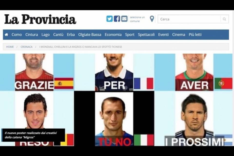 Qualche italiano tiferà... Brasile?