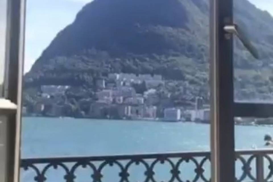 Lugano vista dalla finestra...degli altri