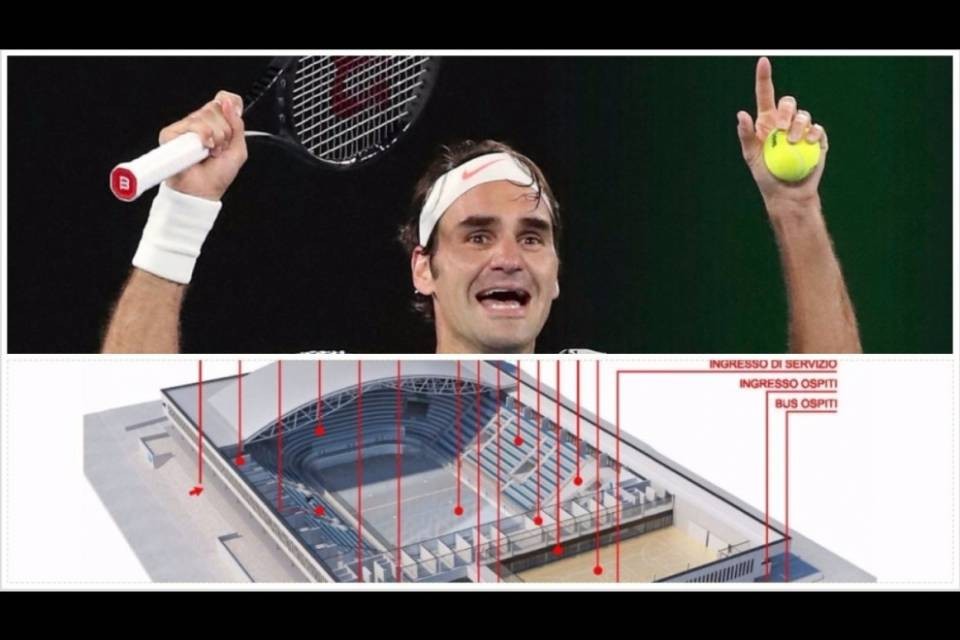 Anche Federer alla Nuova Valascia?
