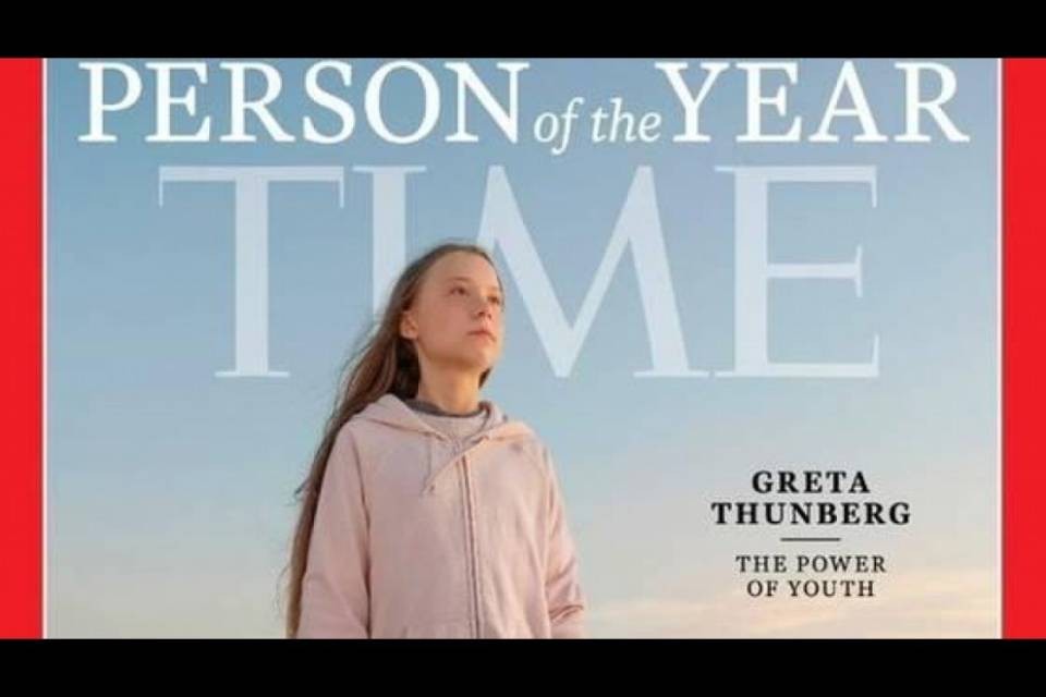 Greta Thunberg 'Persona dell'Anno' di Time 2019
