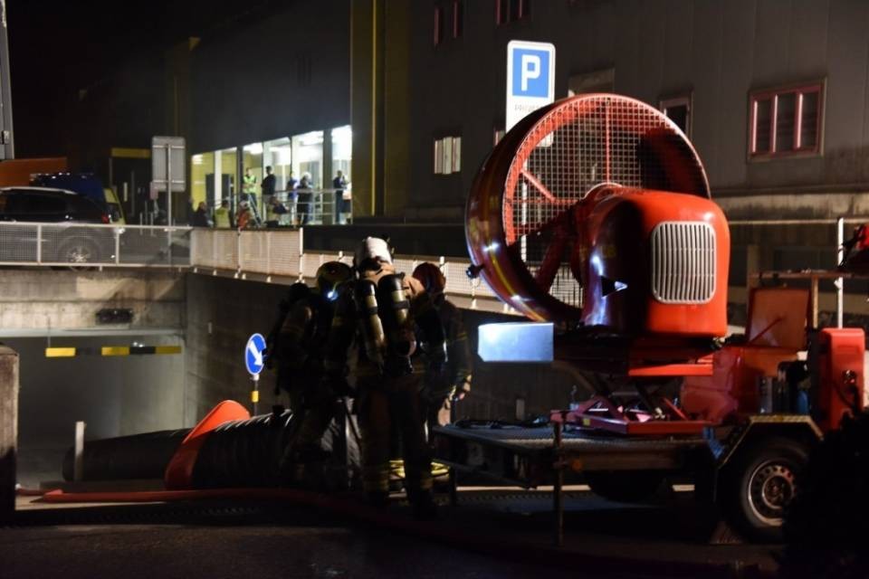 Incendio a Bioggio, 29 persone sfollate