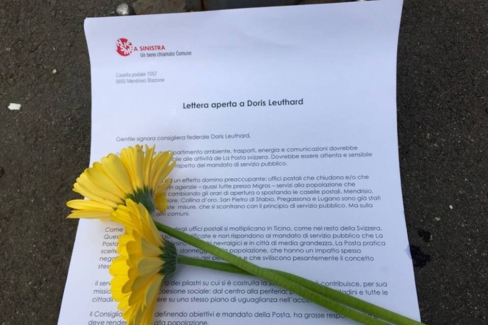 "Stop alla linea distruttiva adottata dalla Posta"