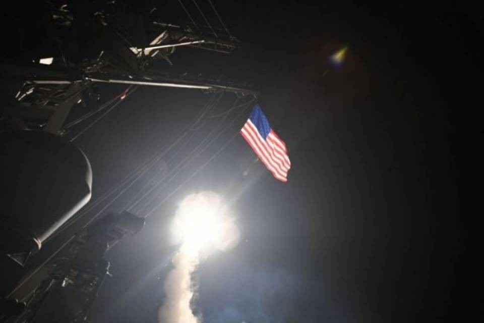 Gli USA bombardano la Siria