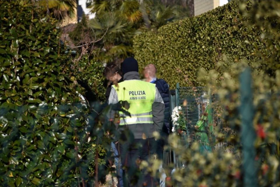 Omicidio di Caslano, l'indagato sulla scena del delitto