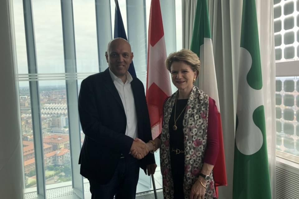 "Massima collaborazione tra Svizzera e Lombardia"