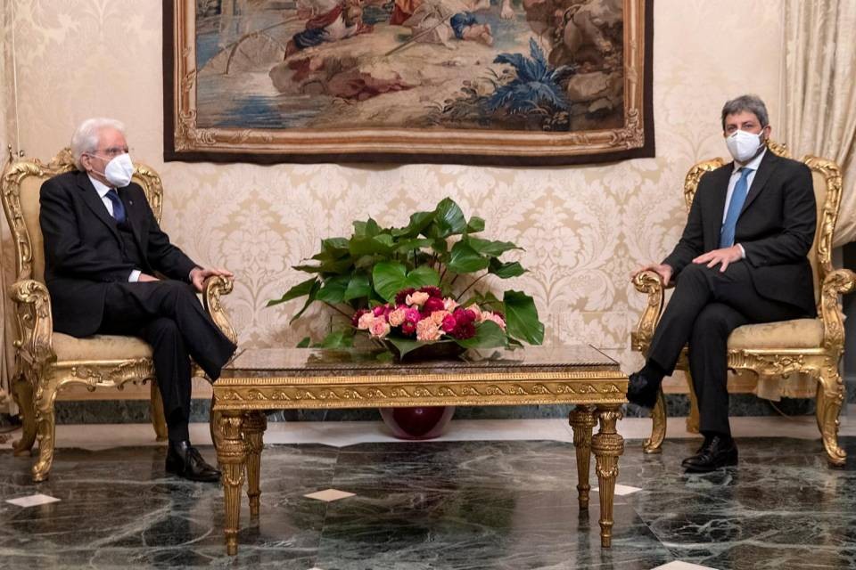 Foto Twitter del Quirinale