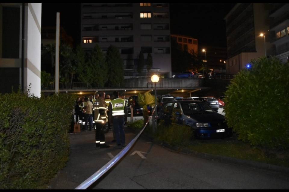 Fiamme in uno scantinato, evacuata palazzina a Massagno