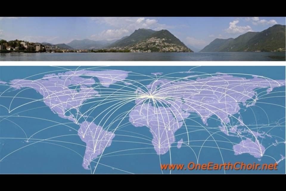 Lugano al centro di 61 Paesi con il "coro della terra"