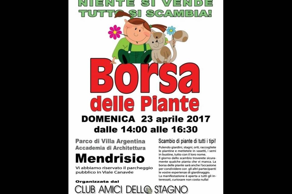 Borsa delle piante a Mendrisio