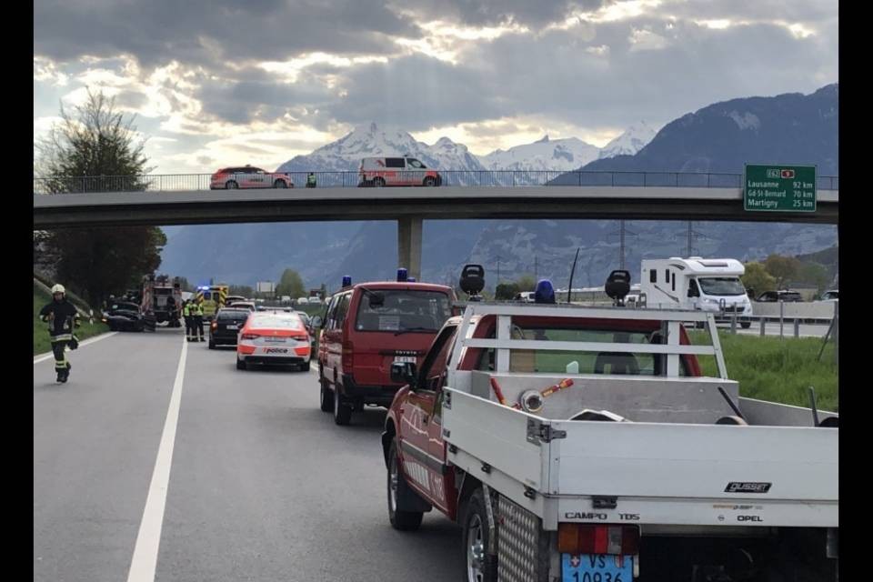 Un morto sulle strade vallesane