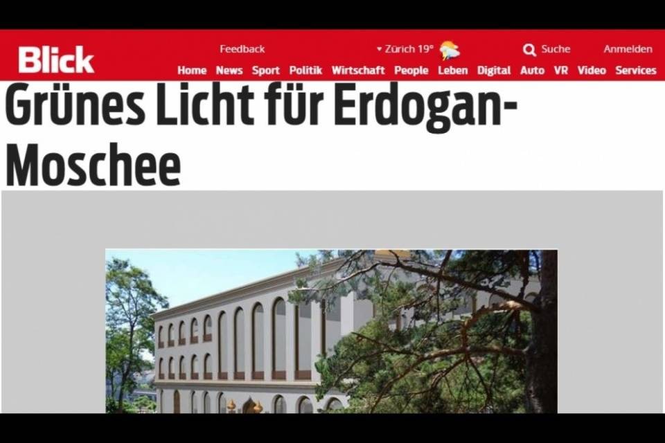Via libera alla “moschea di Erdogan”