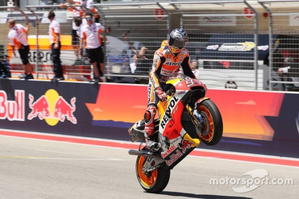 Marquez come Rossi, 4° Mondiale in 5 stagioni