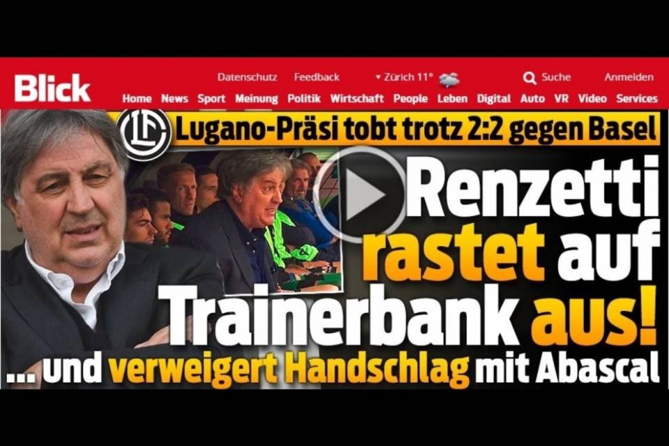 Lo sfogo di Renzetti, "Manco Constantin..."