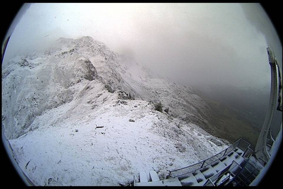 Nevica fino a 1'800 metri