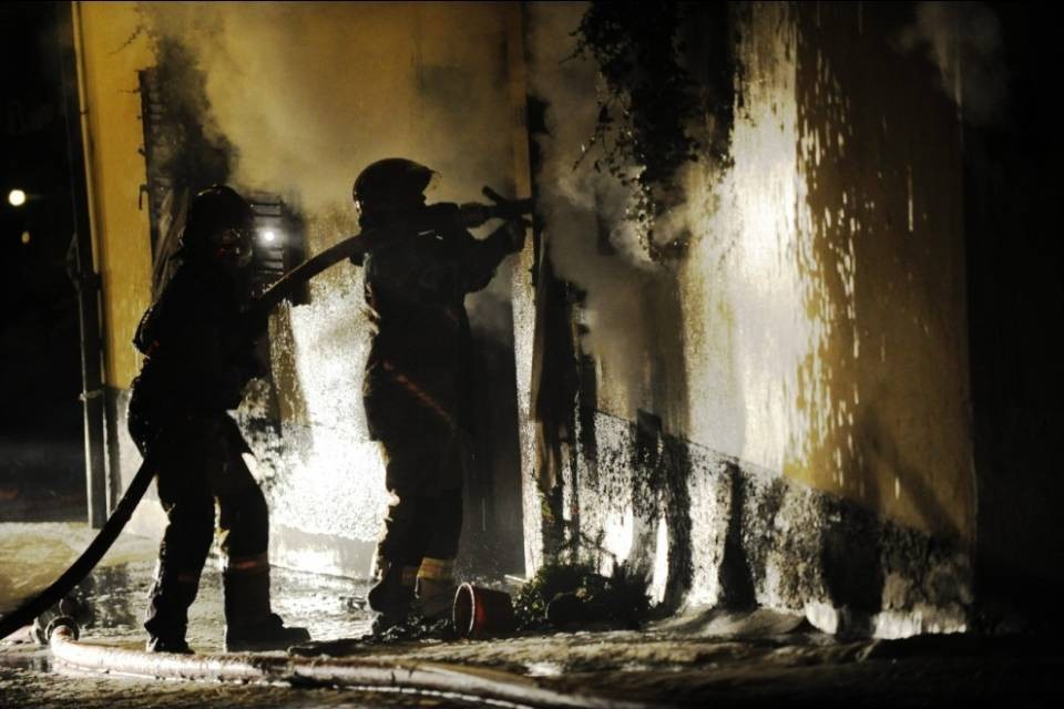 Animali salvati dalle fiamme a Minusio