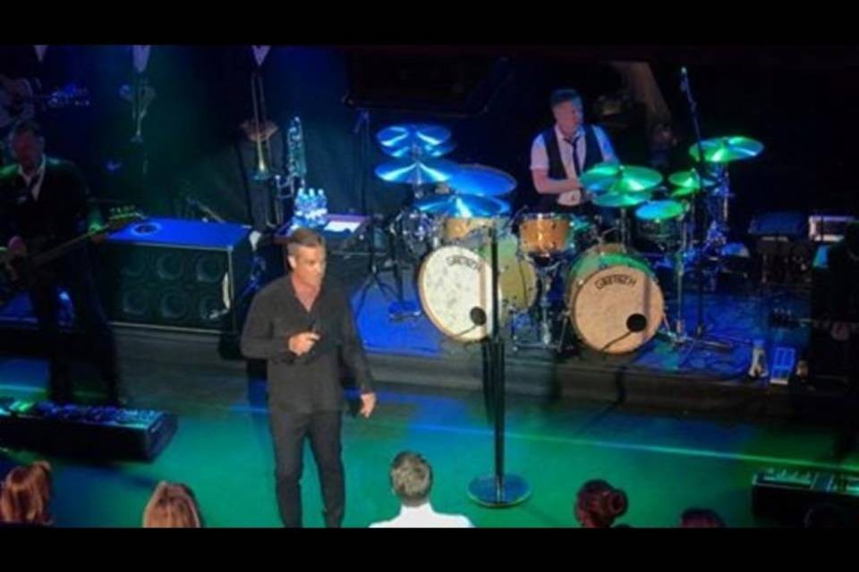 Robbie Williams nei Grigioni, ma quasi nessuno se ne accorge