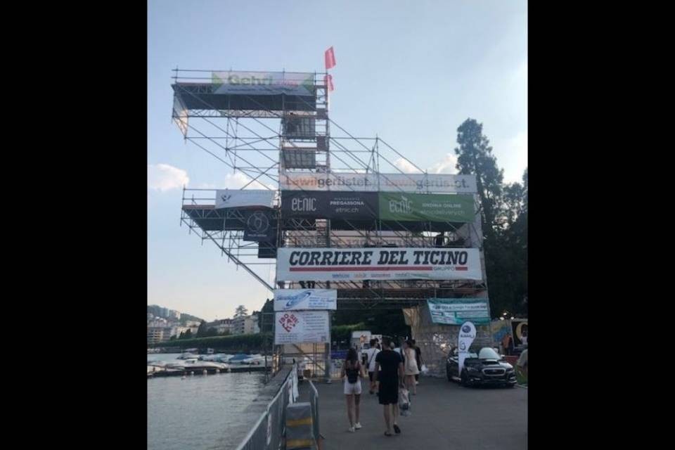 Al via Lugano Cliff Diving 2019