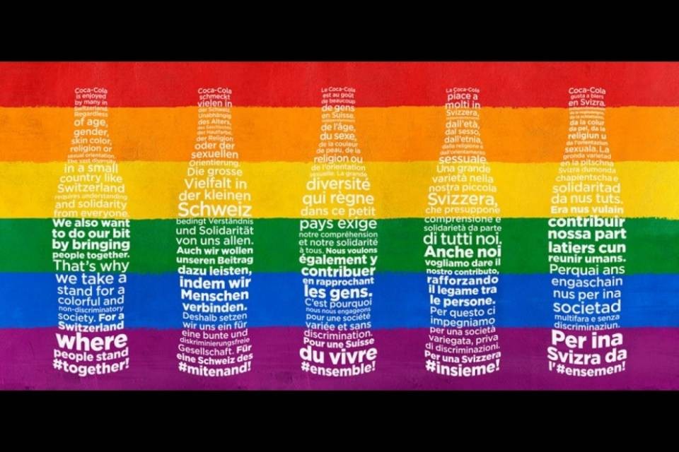 Coca-Cola lancia una campagna contro la discriminazione
