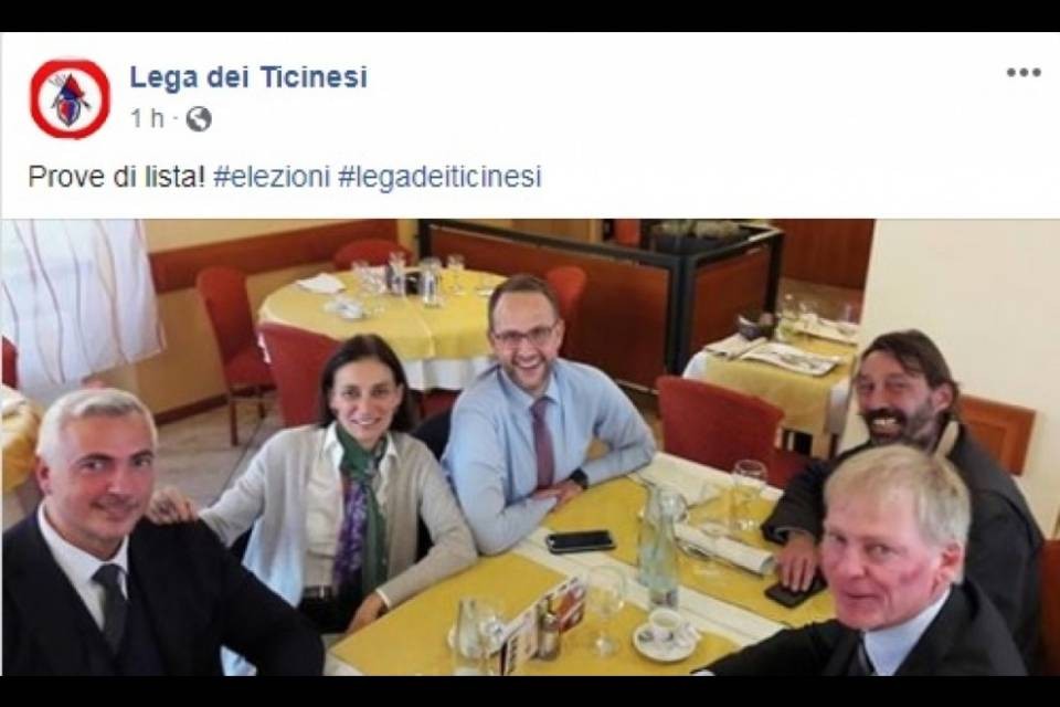 Lega, "prove di lista"