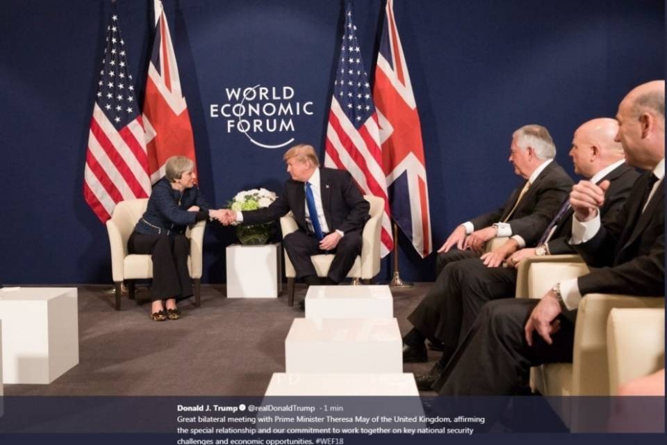 WEF, Trump porta in Svizzera la battaglia americana dei dazi
