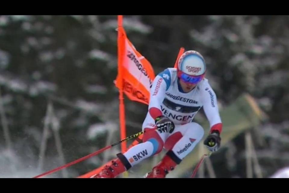Super G di Val Gardena, Mauro Caviezel sfiora il podio
