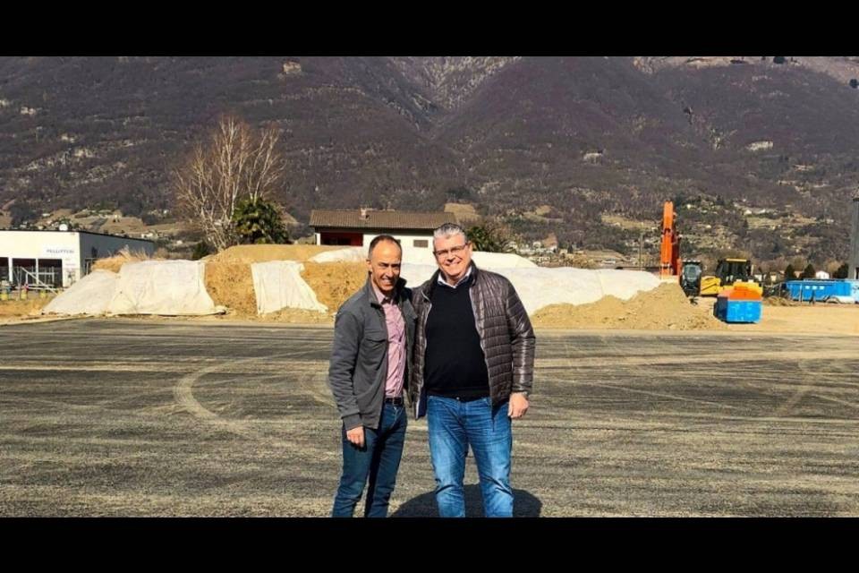 Cattaneo costruisce un BMX freestyle park a Cadenazzo