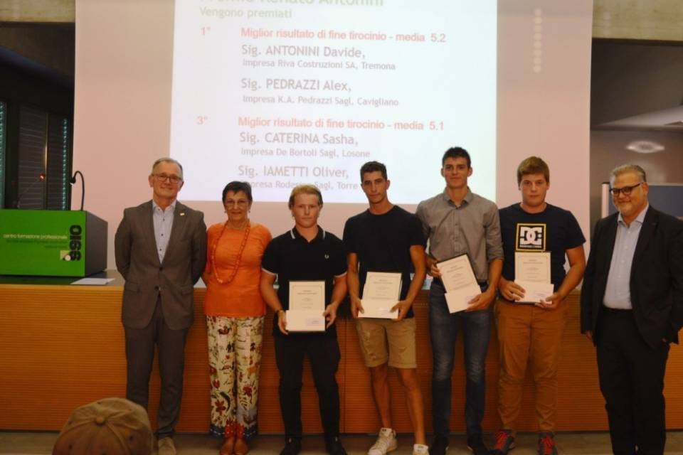 Consegnato il Premio Antonini