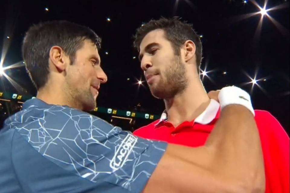 Clamoroso a Parigi: Kachanov sorprende Djokovic